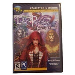 ♥4/$25 Sale Game Dark Parables QUEEN OF SANDS Hidden Object COLLECTOR'S EDITION